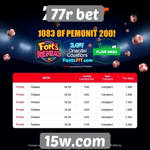 Promoções atuais da plataforma 77r bet